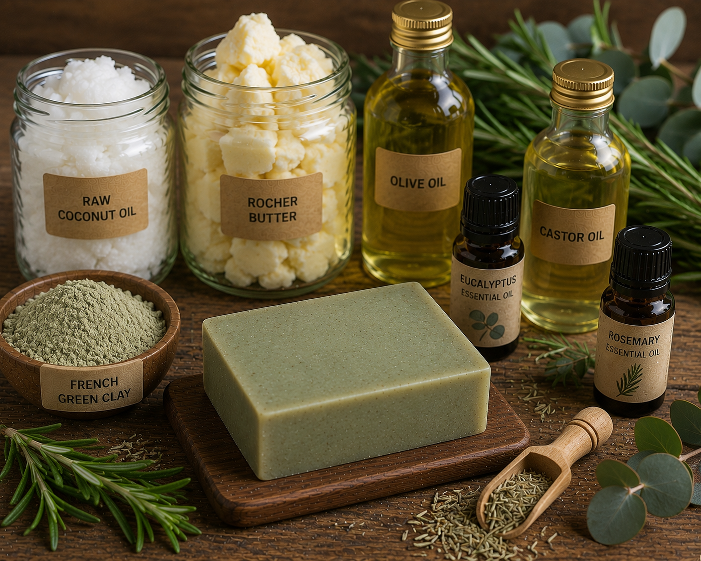 Eucalyptus and Rosemary Soap
